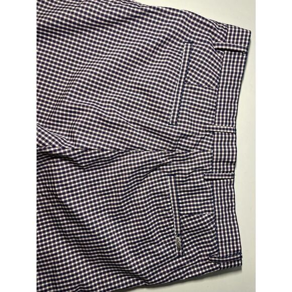 Greg Norman Plaid Performance Shorts 32 - Picture 1 of 6